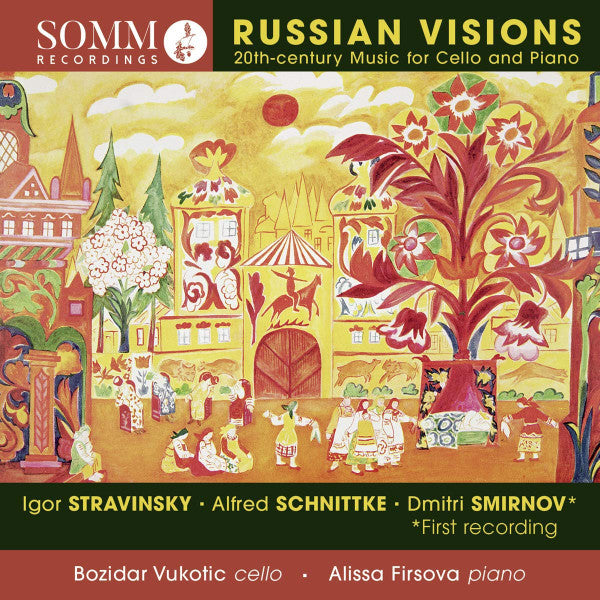 Igor Stravinsky, Alfred Schnittke, Dmitry V. Smirnov, Bozidar Vukotic, Alissa Firsova : Russian Visions (CD, Album)