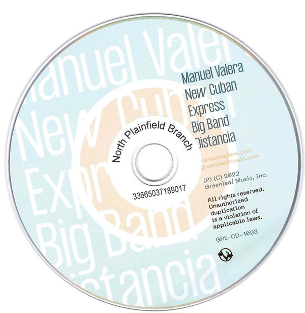 New Cuban Express, Manuel Valera (3) : Distancia (CD, Album)