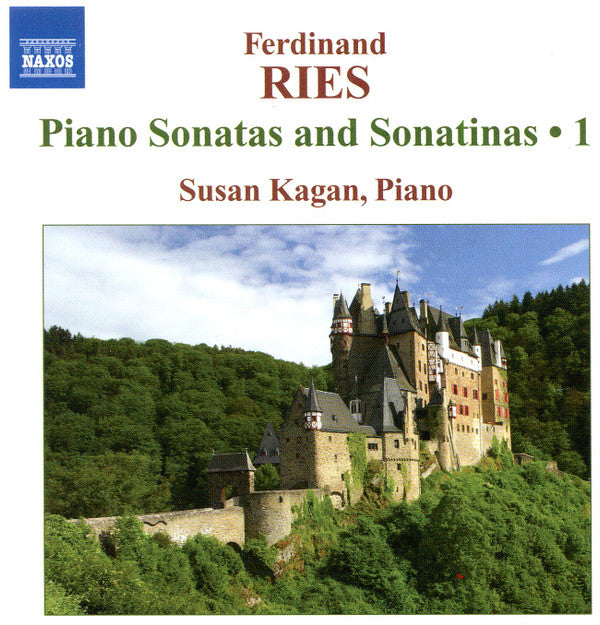 Ferdinand Ries, Susan Kagan : Piano Sonatas And Sonatinas • 1 (CD, Album)