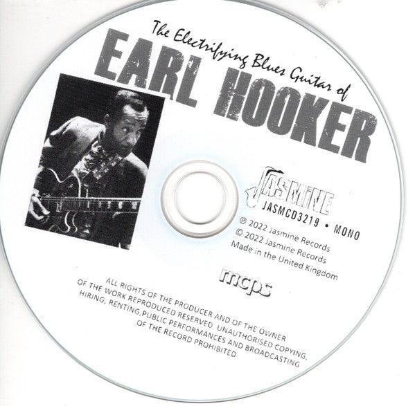 Earl Hooker : The Electrifying Blues Guitar Of Earl Hooker - Ride Hooker Ride, 1953-1962 (CDr, Comp, Mono)
