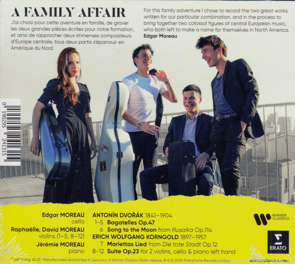 Edgar Moreau, Raphäelle Moreau, David Moreau (3), Jérémie Moreau : A Family Affair (CD, Album)