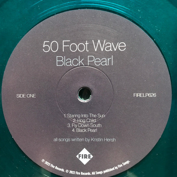 50 Foot Wave : Black Pearl (LP, Ltd, Tur)