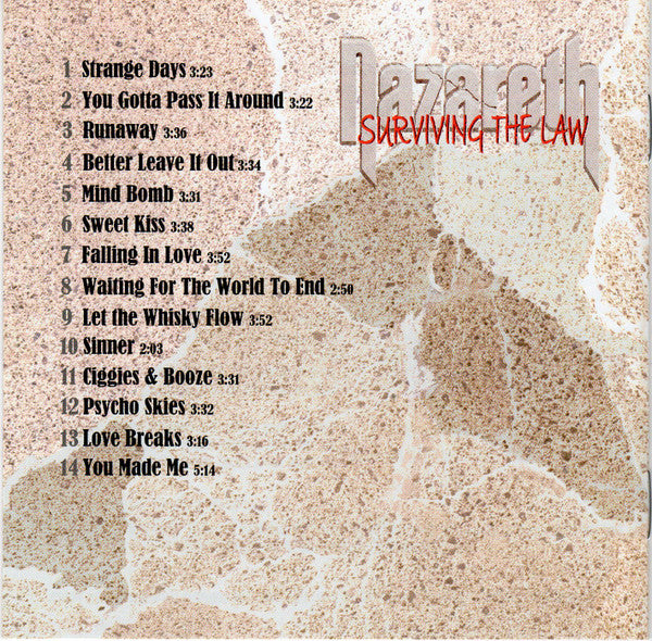Nazareth (2) : Surviving The Law (CD, Album)