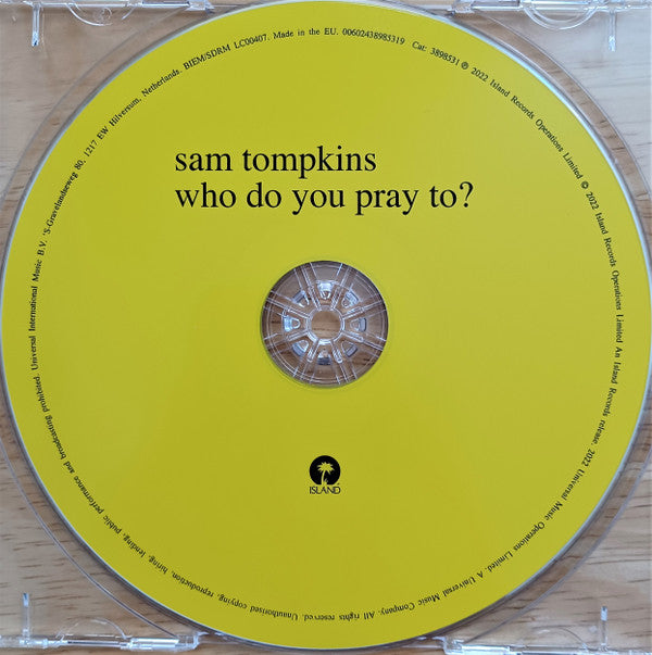 Sam Tompkins : Who Do You Pray To? (CD, EP)