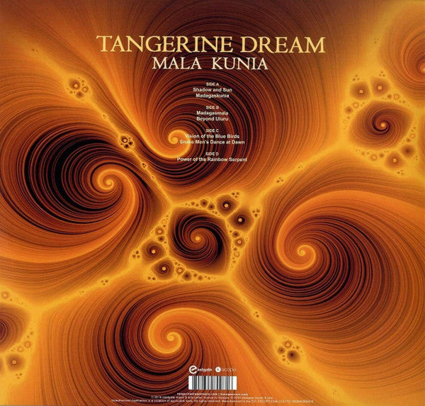 Tangerine Dream : Mala Kunia (2xLP, RE)