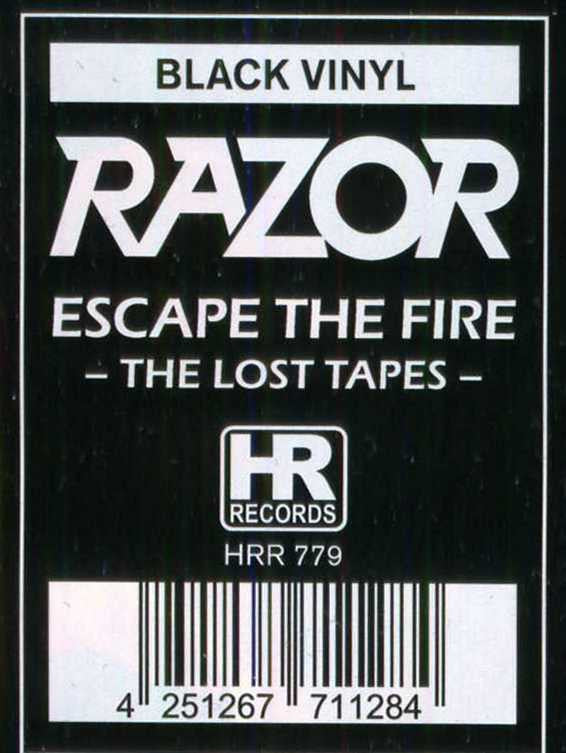 Razor (2) : Escape The Fire (LP, Album, Ltd, RM, RP)