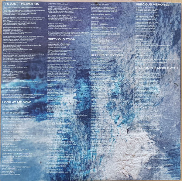 Gerry Rafferty : Rest In Blue (LP + LP, S/Sided, Etch + Album)