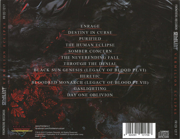 Semblant : Vermilion Eclipse (CD, Album)