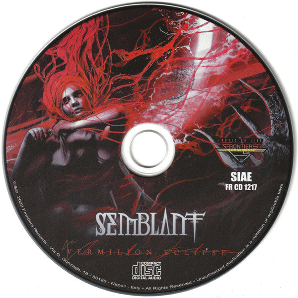 Semblant : Vermilion Eclipse (CD, Album)