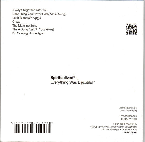 Spiritualized : Everything Was Beautiful™ (CD, Album)