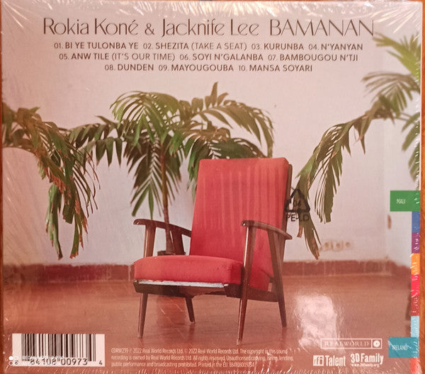 Rokia Koné & Jacknife Lee : Bamanan (CD, Album)