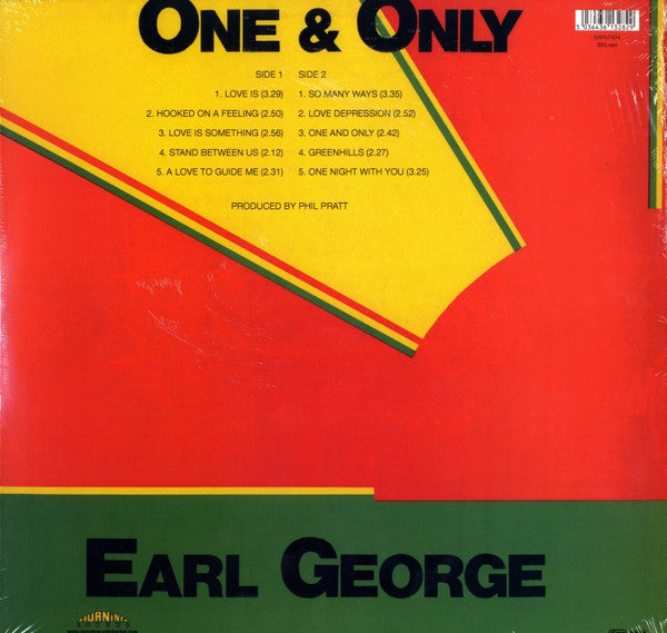 Earl George : One & Only (LP, RE, 180)