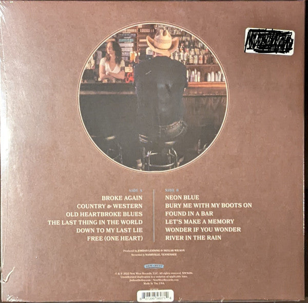 Joshua Hedley : Neon Blue (LP, Cok)