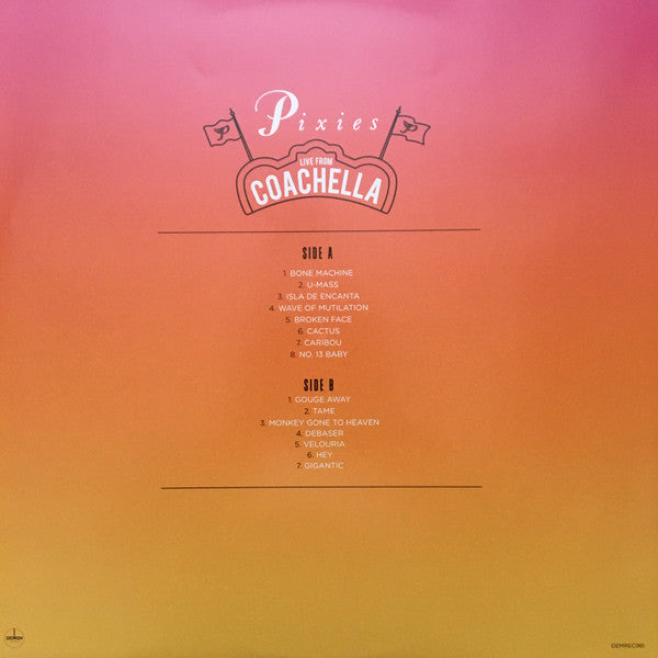Pixies : Live From Coachella 2004 (LP, Yel + LP, S/Sided, Etch, Yel + Album, RSD, Ltd)