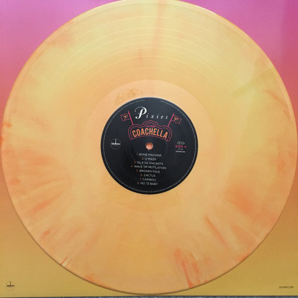 Pixies : Live From Coachella 2004 (LP, Yel + LP, S/Sided, Etch, Yel + Album, RSD, Ltd)