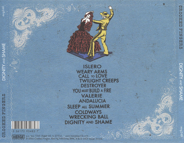 Crooked Fingers : Dignity And Shame (CD, Album)