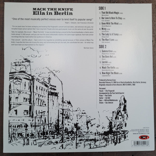 Ella Fitzgerald : Mack The Knife - Ella In Berlin (LP, Album)