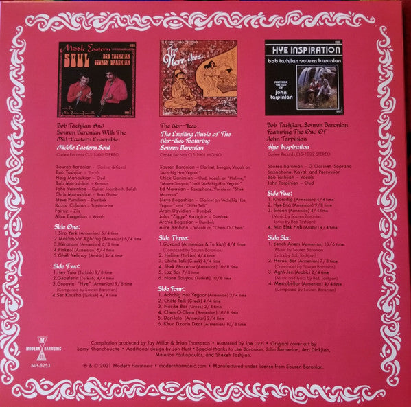 Souren Baronian : The Middle Eastern Soul Of Carlee Records (LP, Album, RE + LP, Album, Mono, RE + LP, Album, R)
