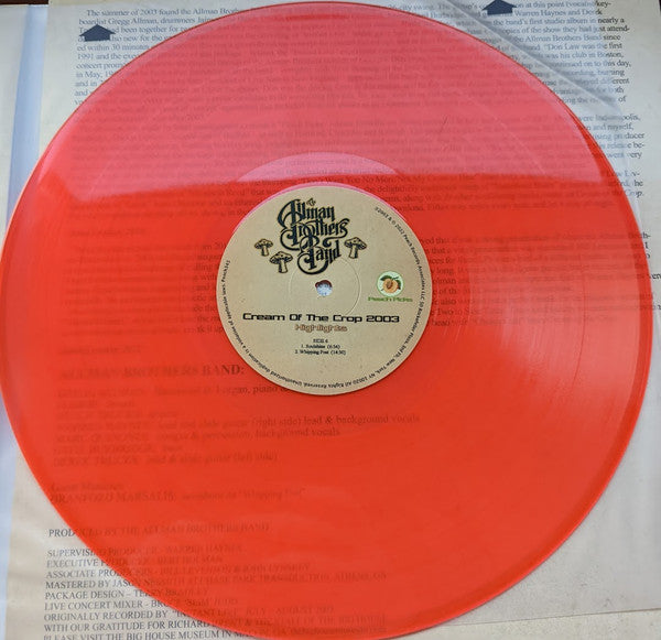 The Allman Brothers Band : Cream Of The Crop 2003 (Highlights) (LP, Gol + LP, Sil + LP, Bro + Album, RSD, Ltd, Num)