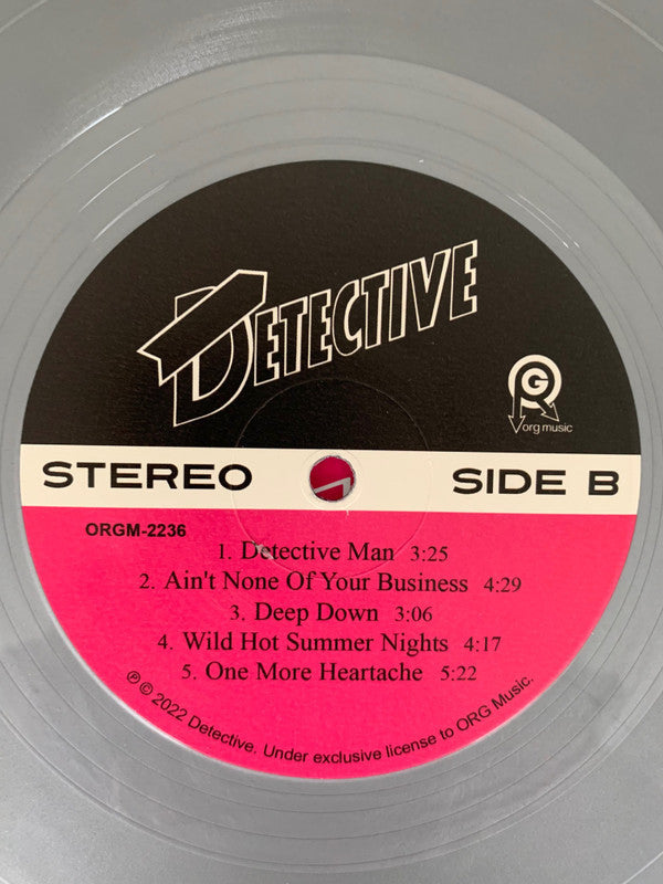 Detective : Detective (LP, Album, Ltd, RE, Sil)