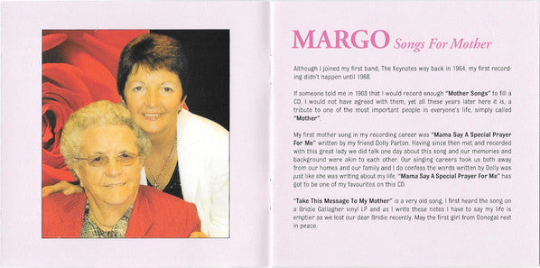 Margo (7) : Songs For Mother (CD, Comp)