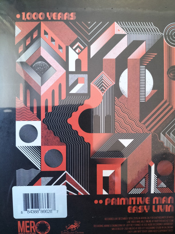 Ruby The Hatchet : Live At Earthquaker (7", Single, Ltd, Red)