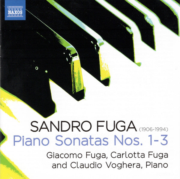Sandro Fuga, Giacomo Fuga, Carlotta Fuga, Claudio Voghera : Piano Sonatas Nos. 1-3 (CD, Album)