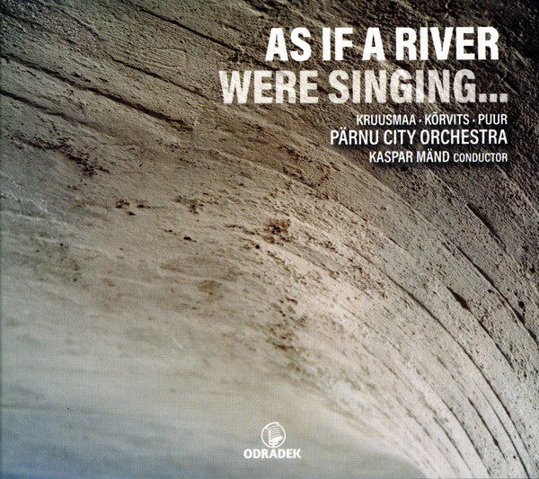 Alisson Kruusmaa, Maria Kõrvits, Rasmus Puur, Pärnu City Orchestra, Kaspar Mänd : As If A River Were Singing… (CD, Album)