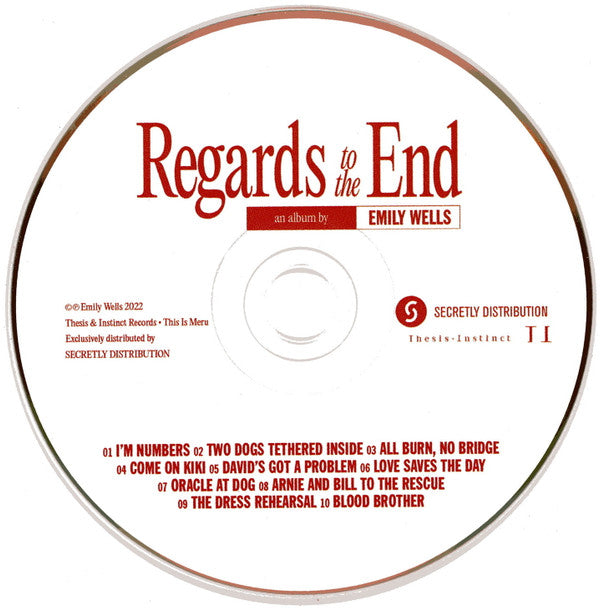 Emily Wells : Regards To The End (CD, Album)