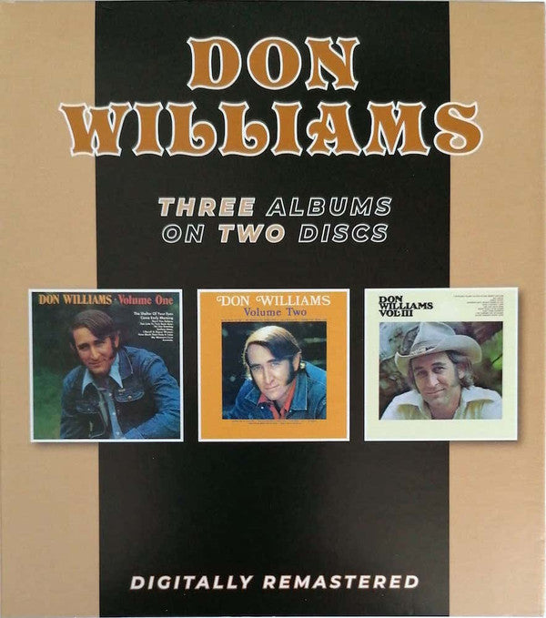 Don Williams (2) : Volume One / Volume Two / Vol. III (2xCD, Comp, RM)
