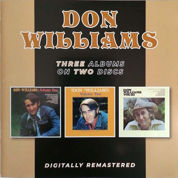 Don Williams (2) : Volume One / Volume Two / Vol. III (2xCD, Comp, RM)