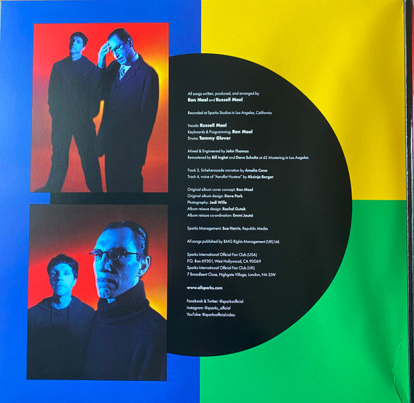 Sparks : Balls (2xLP, Album, RE, RM, 180)