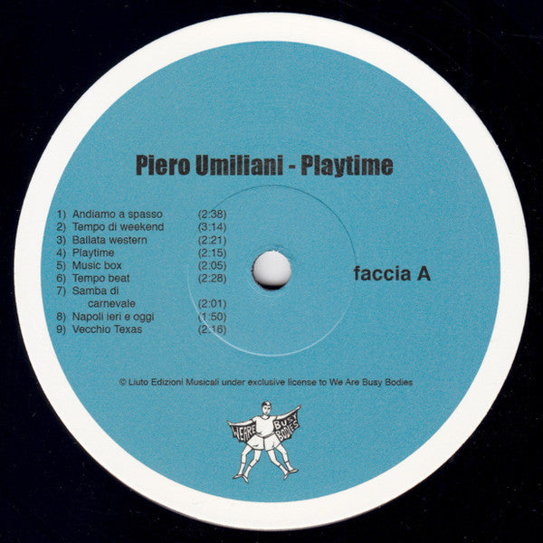 Piero Umiliani : Playtime (LP, RE, RM)