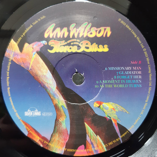Ann Wilson : Fierce Bliss (LP, Album)
