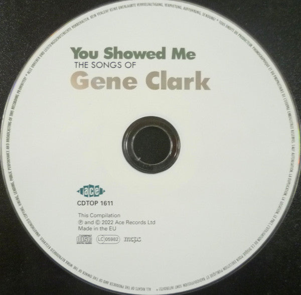 Gene Clark : You Showed Me (The Songs Of Gene Clark) (CD, Comp, Mono)