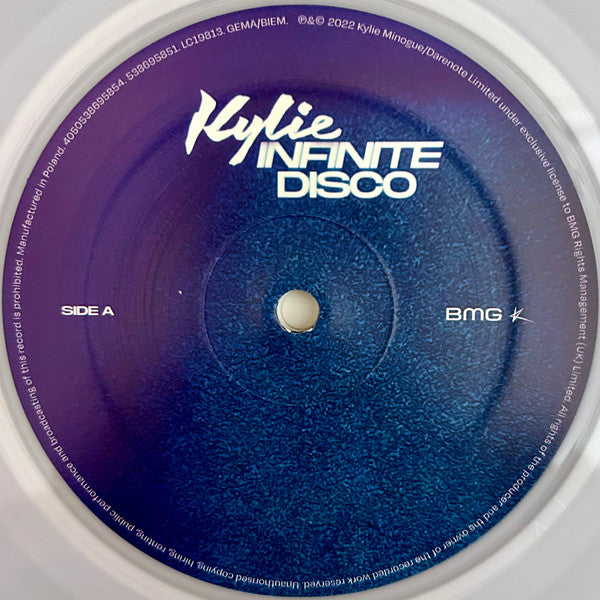 Kylie Minogue : Infinite Disco (LP, Album, Ltd, Cle)