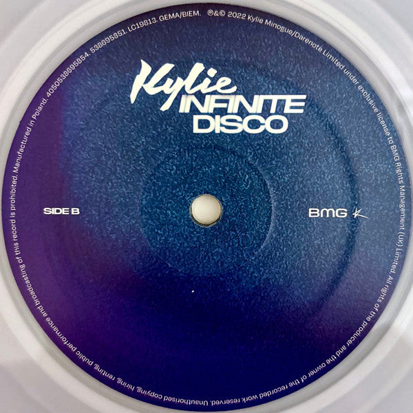 Kylie Minogue : Infinite Disco (LP, Album, Ltd, Cle)