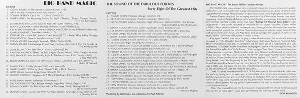 Various : Big Band Magic: The Sound Of The Fabulous Forties (2xCD, Comp, Mono)