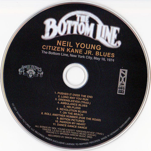 Neil Young : Citizen Kane Jr. Blues (CD, Album)