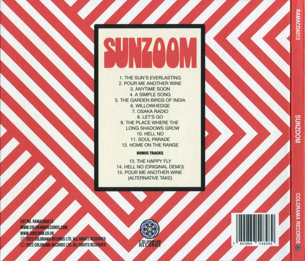 Sunzoom : Sunzoom (CD, Album)