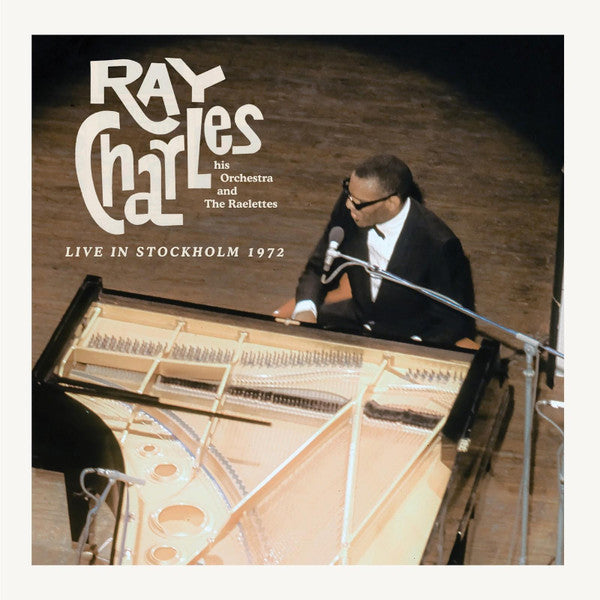 Ray Charles, Ray Charles And His Orchestra and Raelets : Live in Stockholm 1972 (LP, Album, RP)