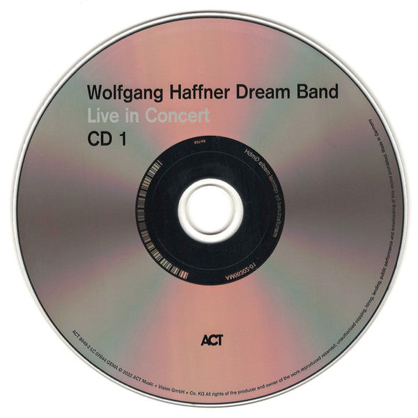 Wolfgang Haffner : Dream Band Live in Concert (2xCD, Album)