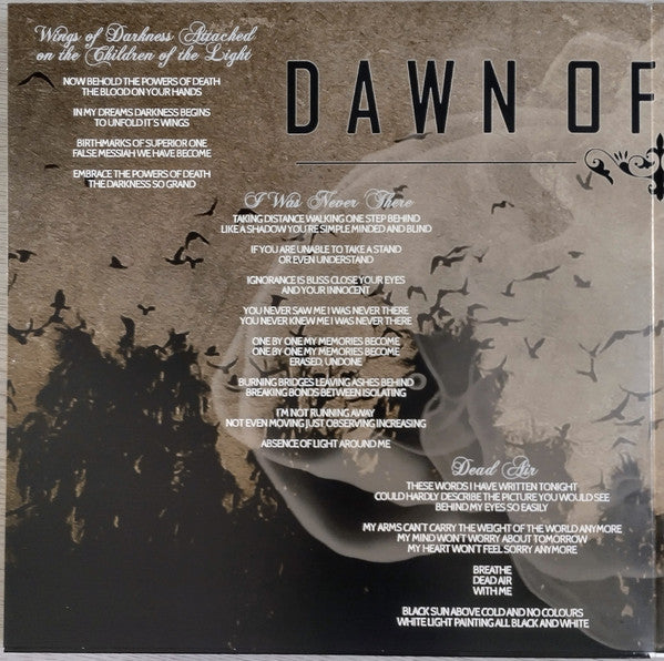 Dawn Of Solace : The Darkness (LP, Album, Ltd, RE, Tra)