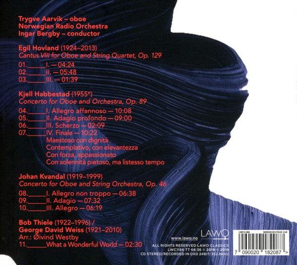 Trygve Aarvik, Kringkastingsorkestret, Ingar Bergby : Singing Oboe (CD, Album)