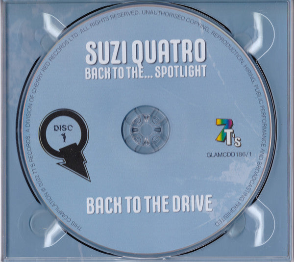 Suzi Quatro : Back To The... Spotlight (2xCD, Album, Comp)