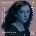 Felix Mendelssohn-Bartholdy - Do.gma Chamber Orchestra, Mikhail Gurewitsch, Herbert Schuch : Mendelssohn Project I Volume 1: Streichersymphonien Nr. 1-3; Klavierkonzert A-Moll (SACD, Hybrid, Multichannel, Album)