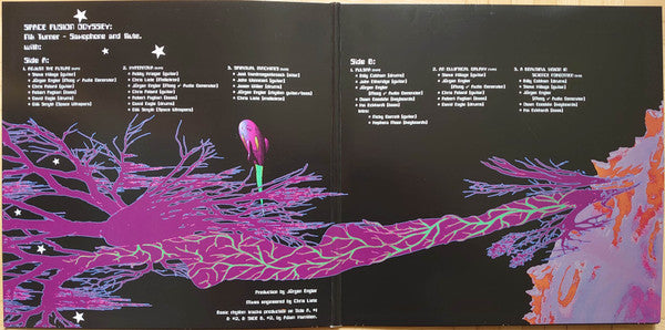 Nik Turner : Space Fusion Odyssey (LP, Album, Ltd, RE, Pur)