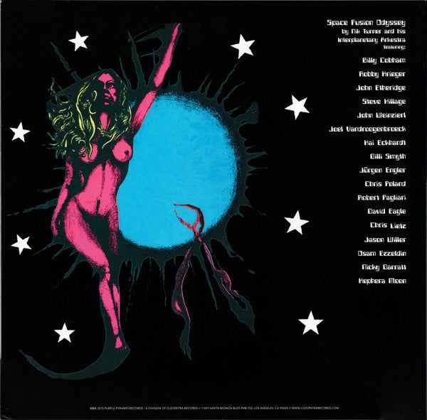 Nik Turner : Space Fusion Odyssey (LP, Album, Ltd, RE, Pur)