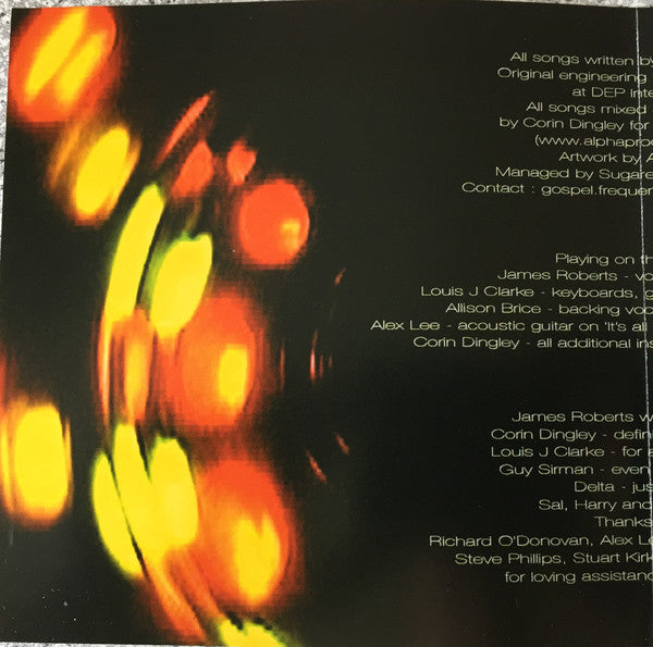 James Roberts : Everything You Know Is Right (CD, Album)