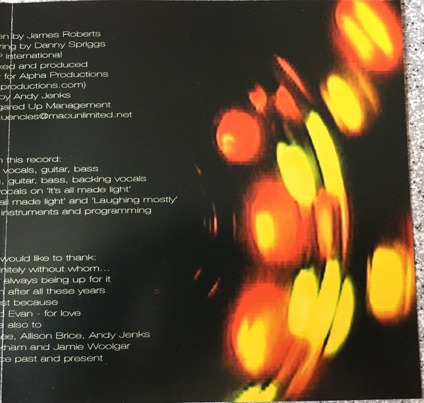 James Roberts : Everything You Know Is Right (CD, Album)